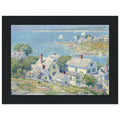 New England Headlands by Childe Hassam | Wooden Framed Poster