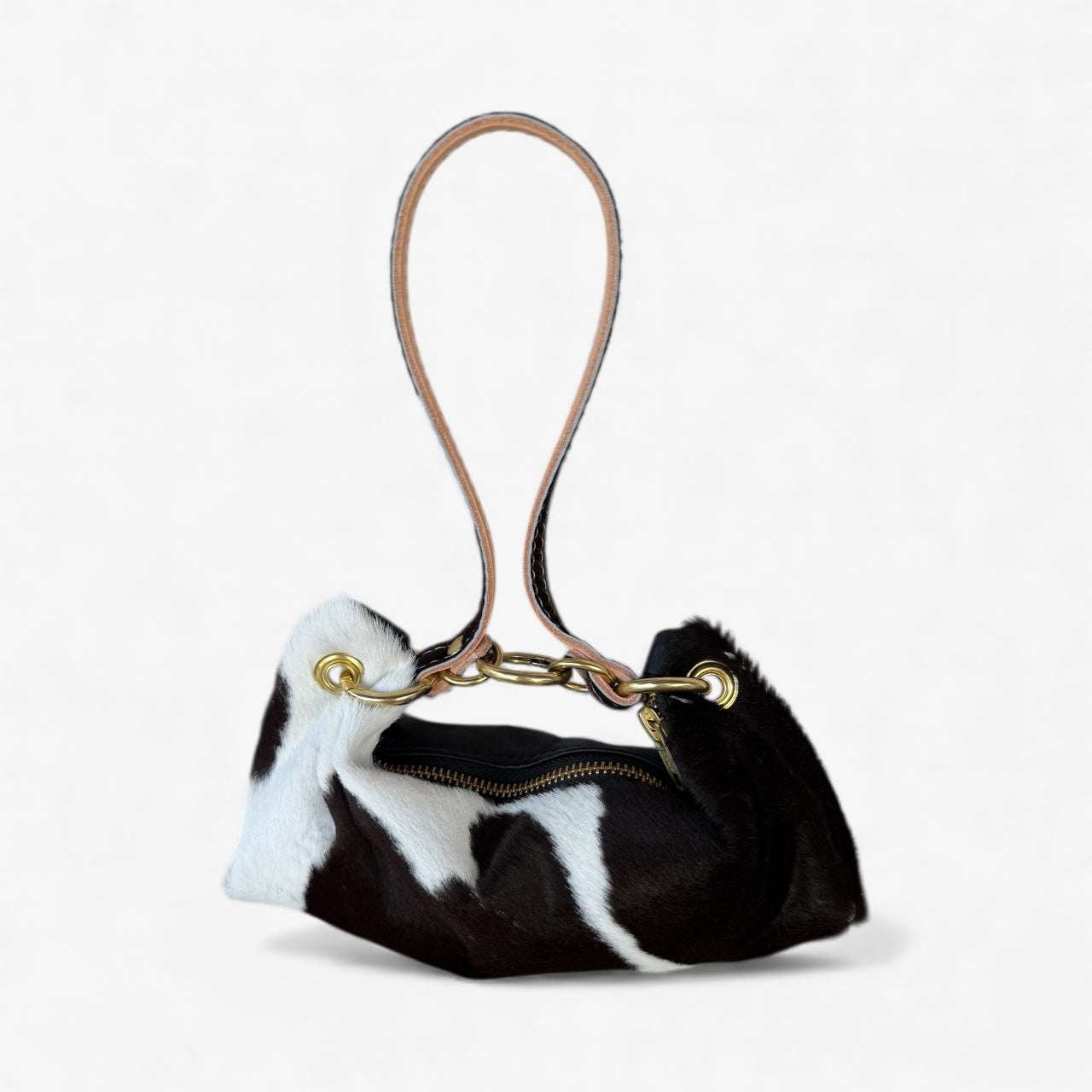 Baby Blair Shoulder Bag, Cow Print