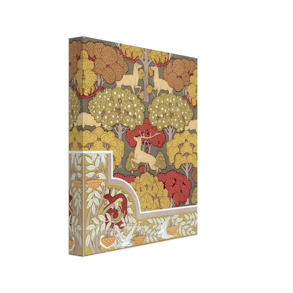 Canvas |Cerfs et arbres