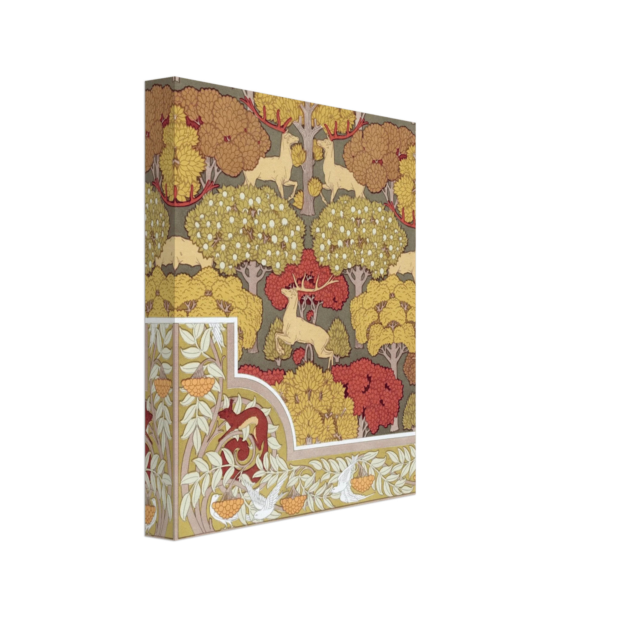 Canvas |Cerfs et arbres