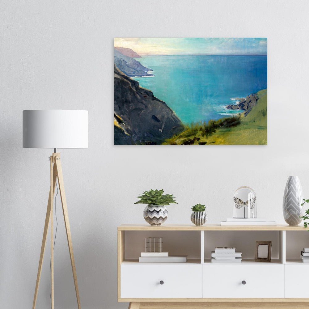 Cornish Headlands Abbott Handerson Thayer | Paper Poster