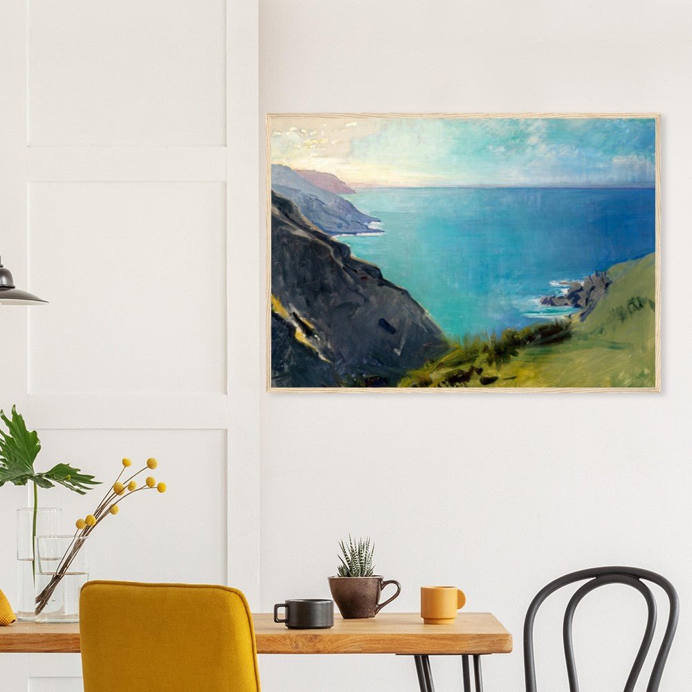 Cornish Headlands Abbott Handerson Thayer | Wooden Framed Poster