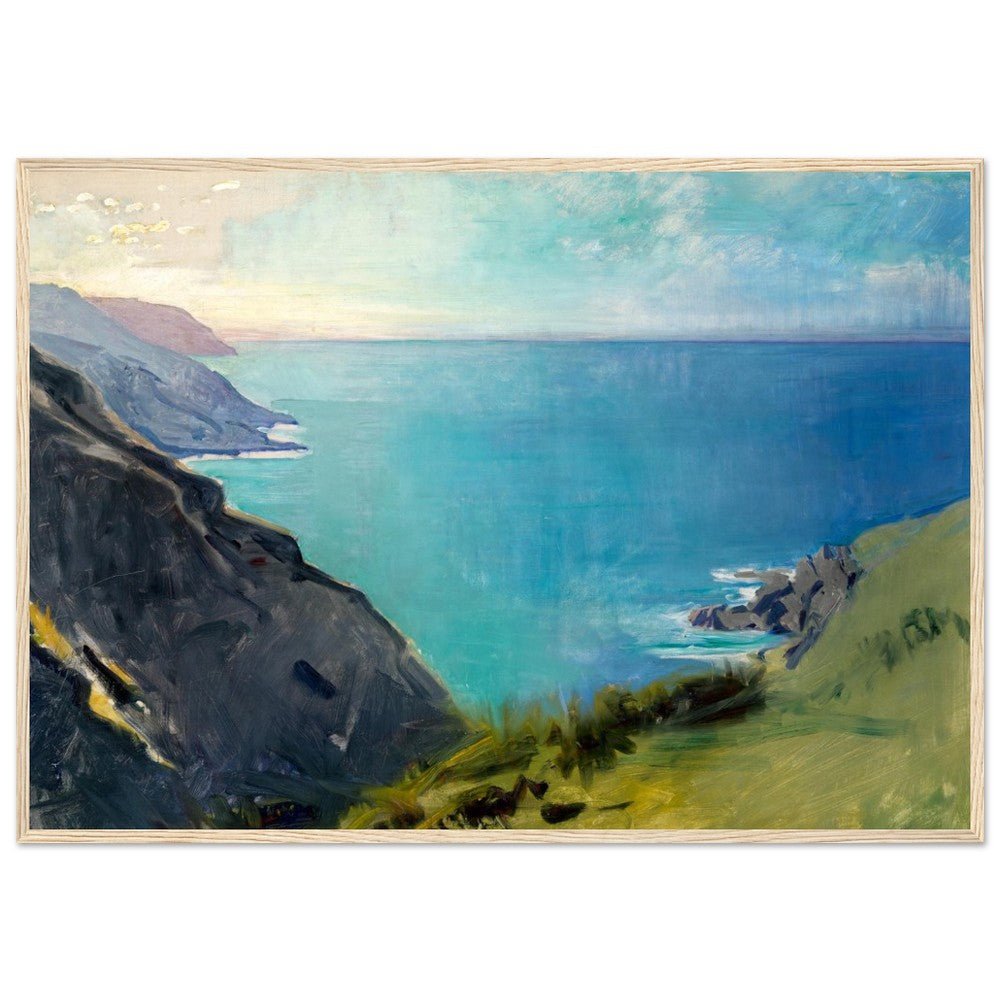 Cornish Headlands Abbott Handerson Thayer | Wooden Framed Poster