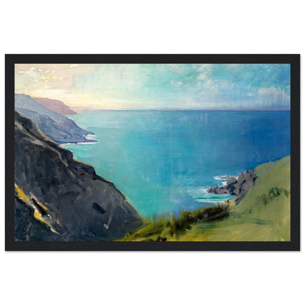 Cornish Headlands Abbott Handerson Thayer | Wooden Framed Poster