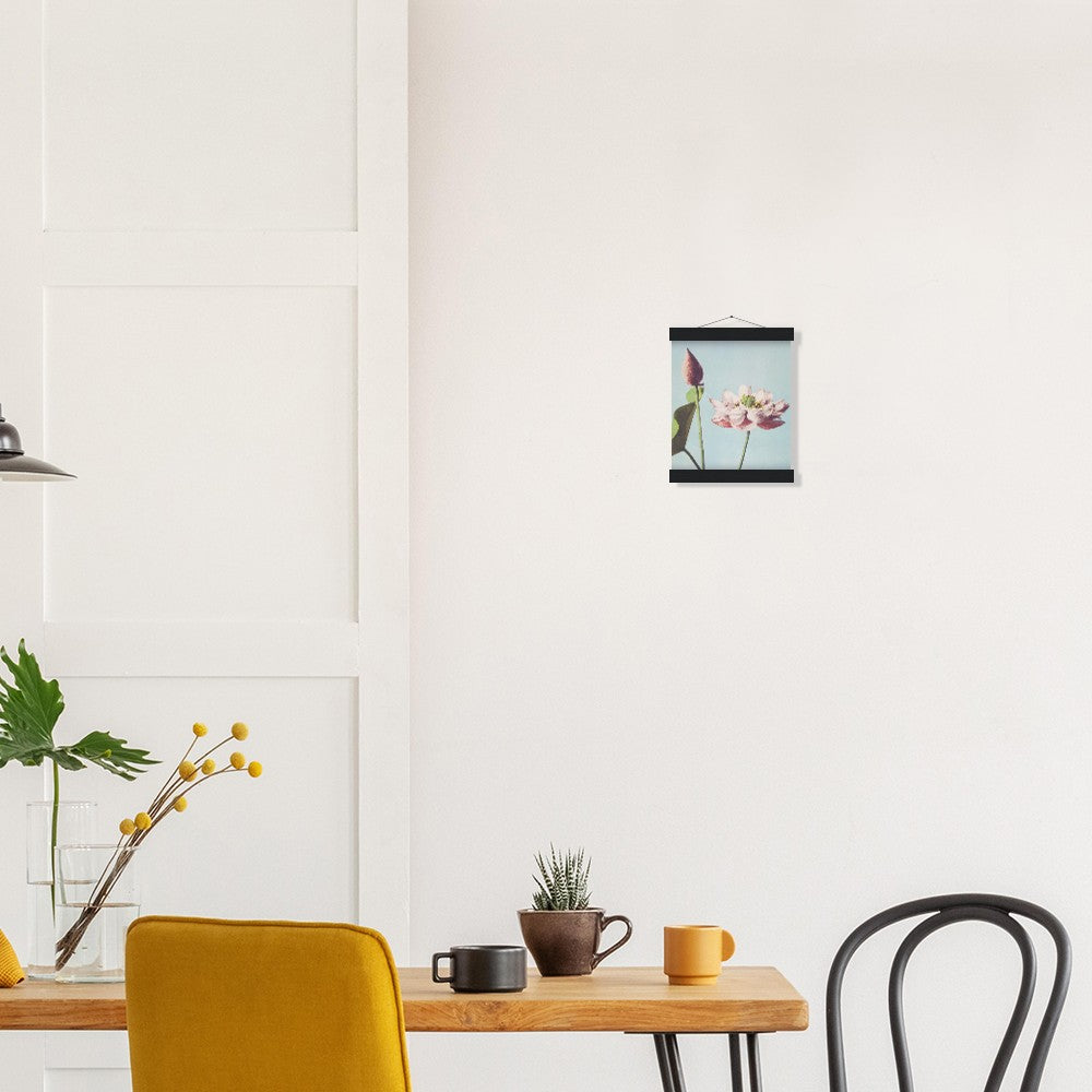 Lotus Flowers by Kazumasa - Poster with Hanger