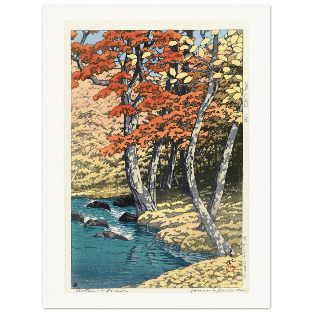Herfst in Oirase | Museum-Quality Paper