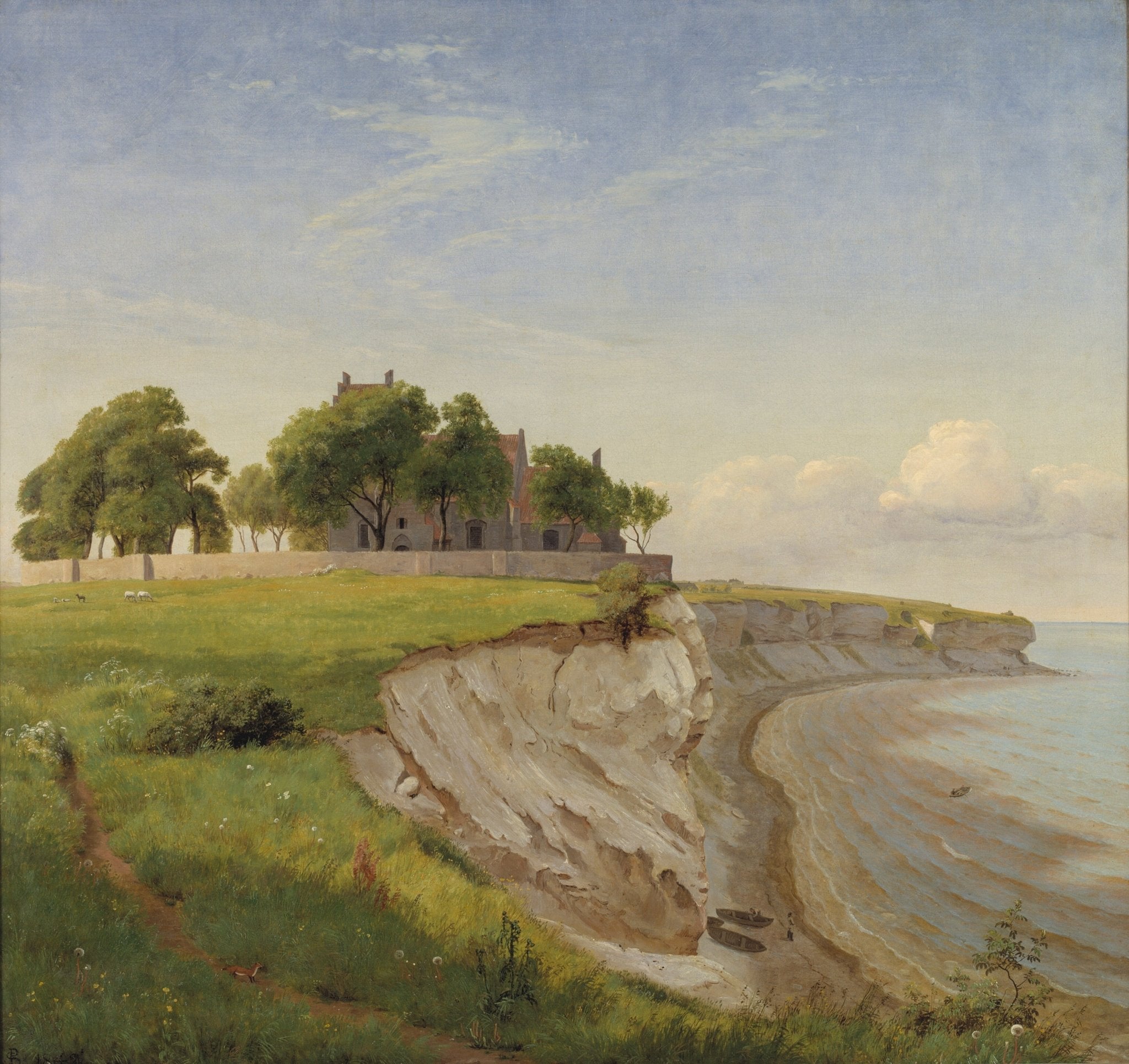 Højerup Church on Stevns Klint