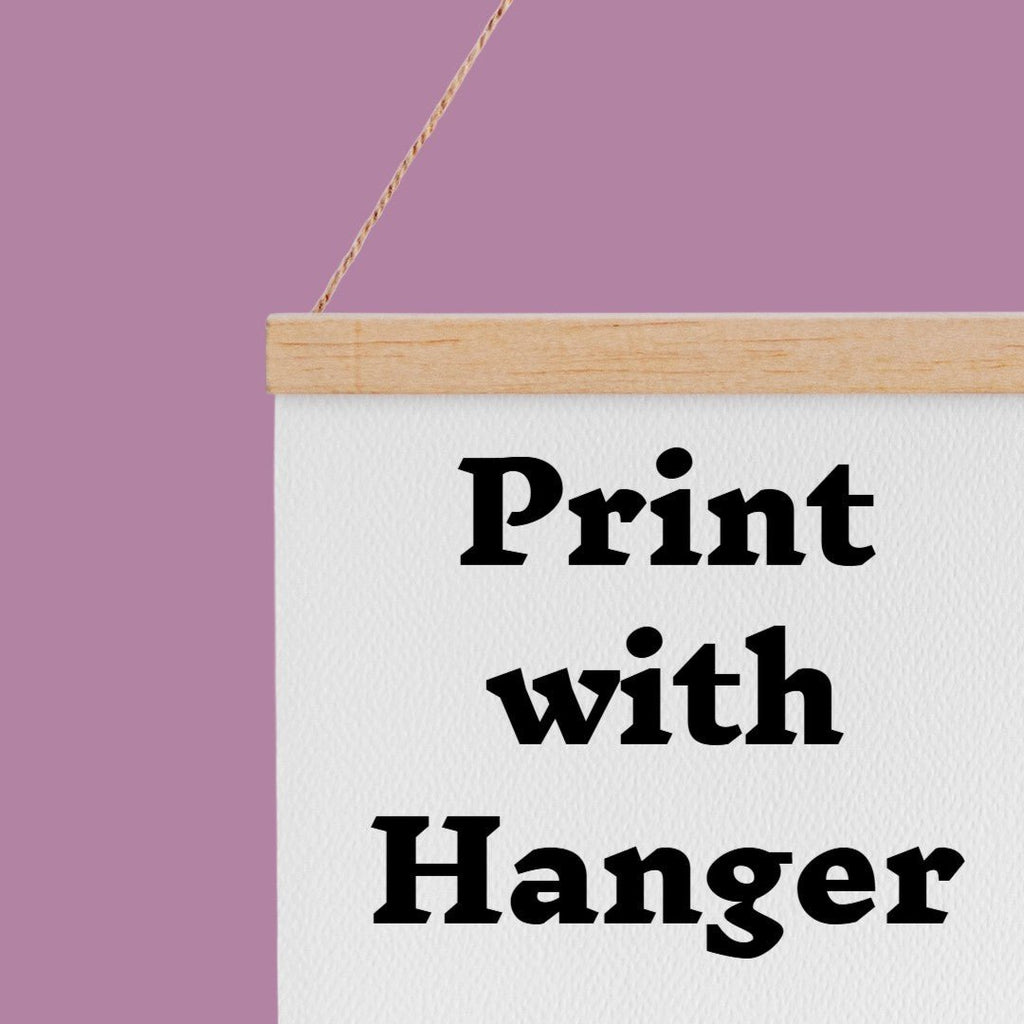 Poster with Hanger | Bailey’s Beach