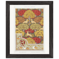 Premium Wooden Framed | Cerfs et arbres