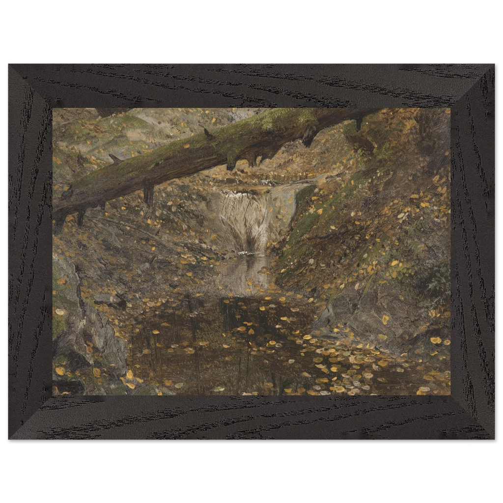 Premium Wooden Framed | Woodland Stream